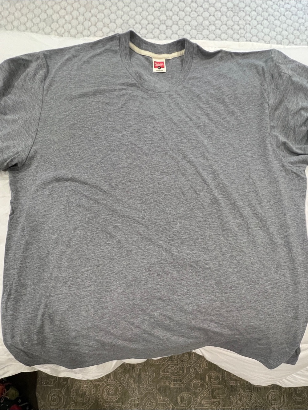 HOMAGE Heather Gray Short Sleeve Crewneck Tee